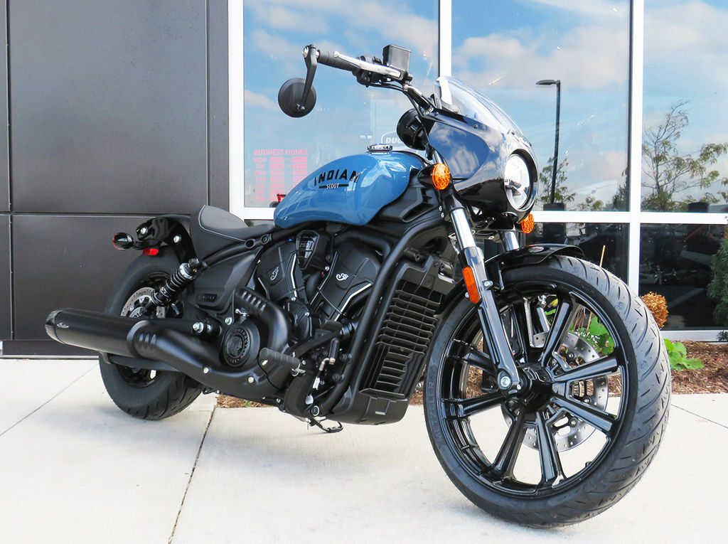 2025 Indian Motorcycles Sport Scout® Limited +Tech Storm Blue 