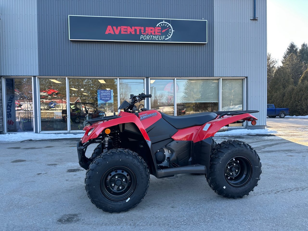 2024 Suzuki KingQuad 400 300$ de rabais, 3 ans garantie AUTOMATIQUE