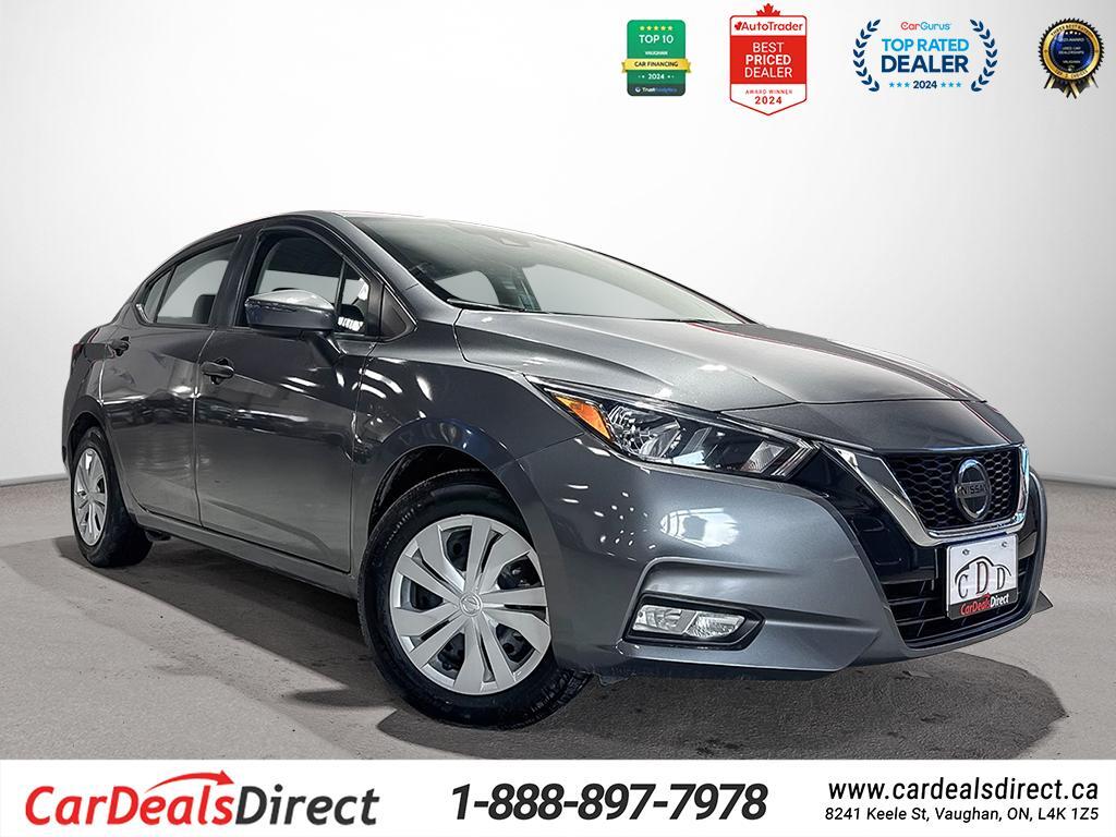 2021 Nissan Versa S  / Clean Carfax / Back-up Cam / Cruise Control
