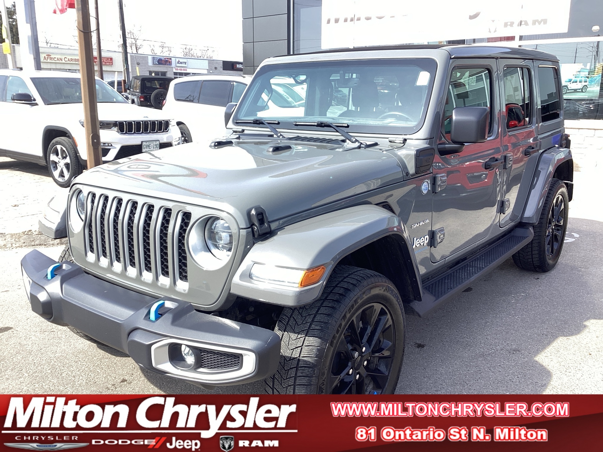 2023 Jeep Wrangler 4xe NAVIGATION, SKY POWER TOP, LEATHER