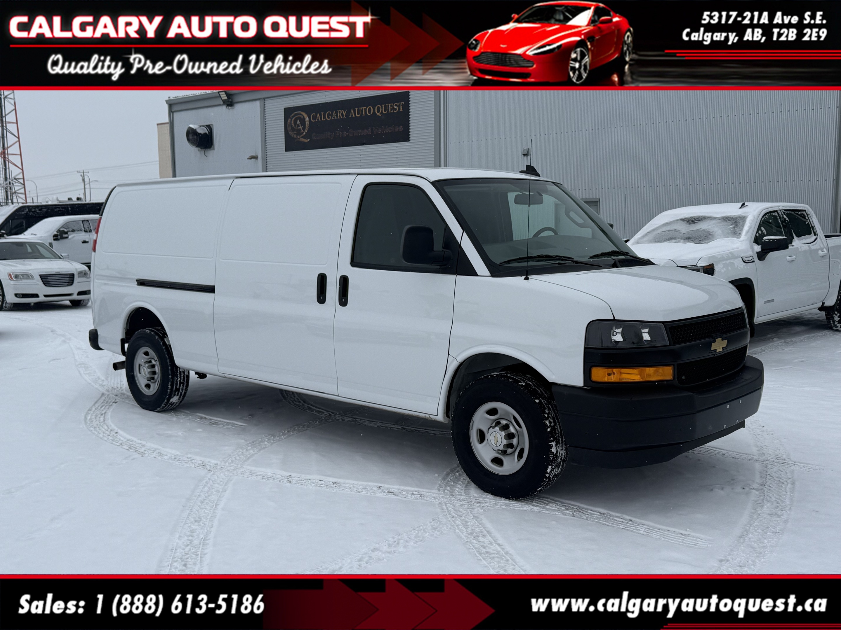2023 Chevrolet Express RWD 2500 155 B.CAM // MUST SEE