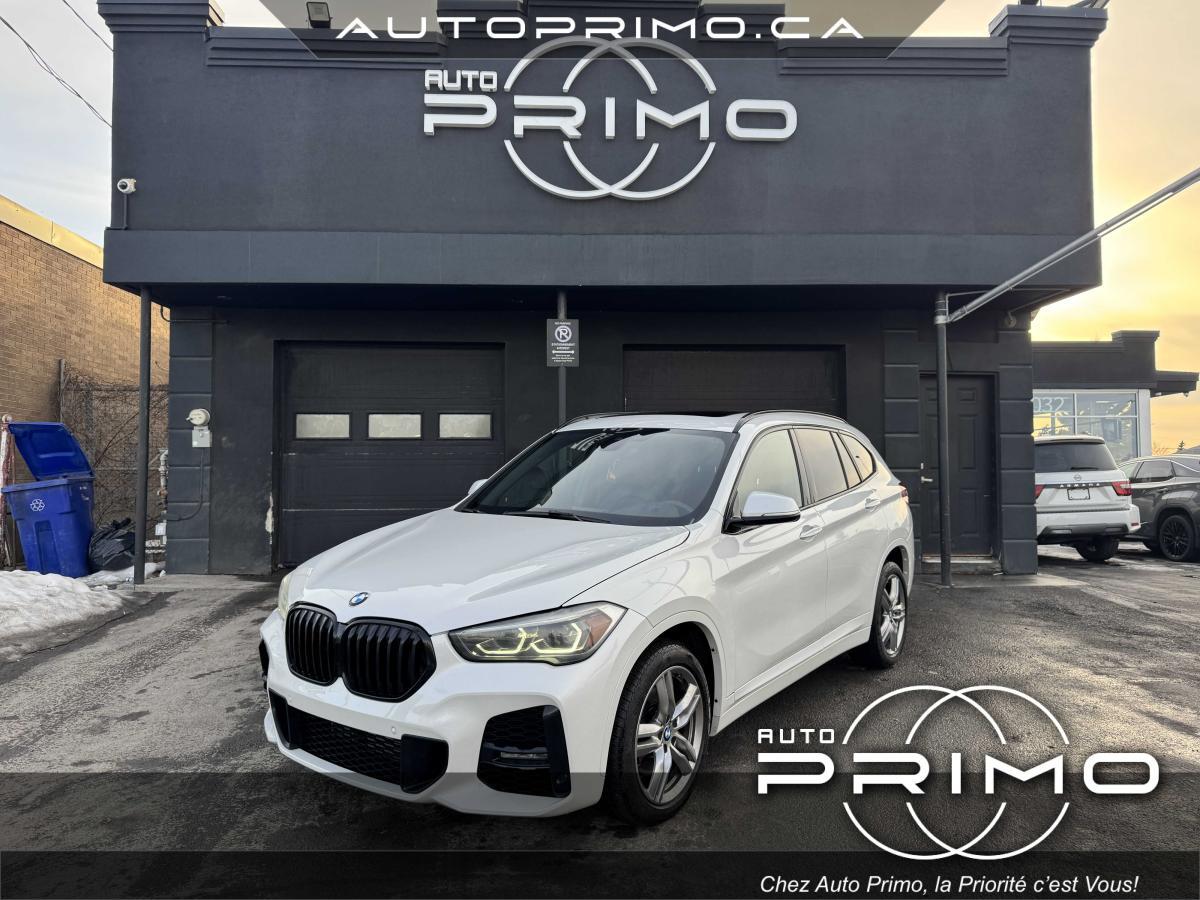 2021 BMW X1 M Sport Cuir Toit Pano GPS Nav Cam Carplay BT Mags