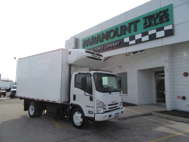 2020 Isuzu NRR DIESEL 14FT THERMOKING T-580R LOW TEMP REEFER