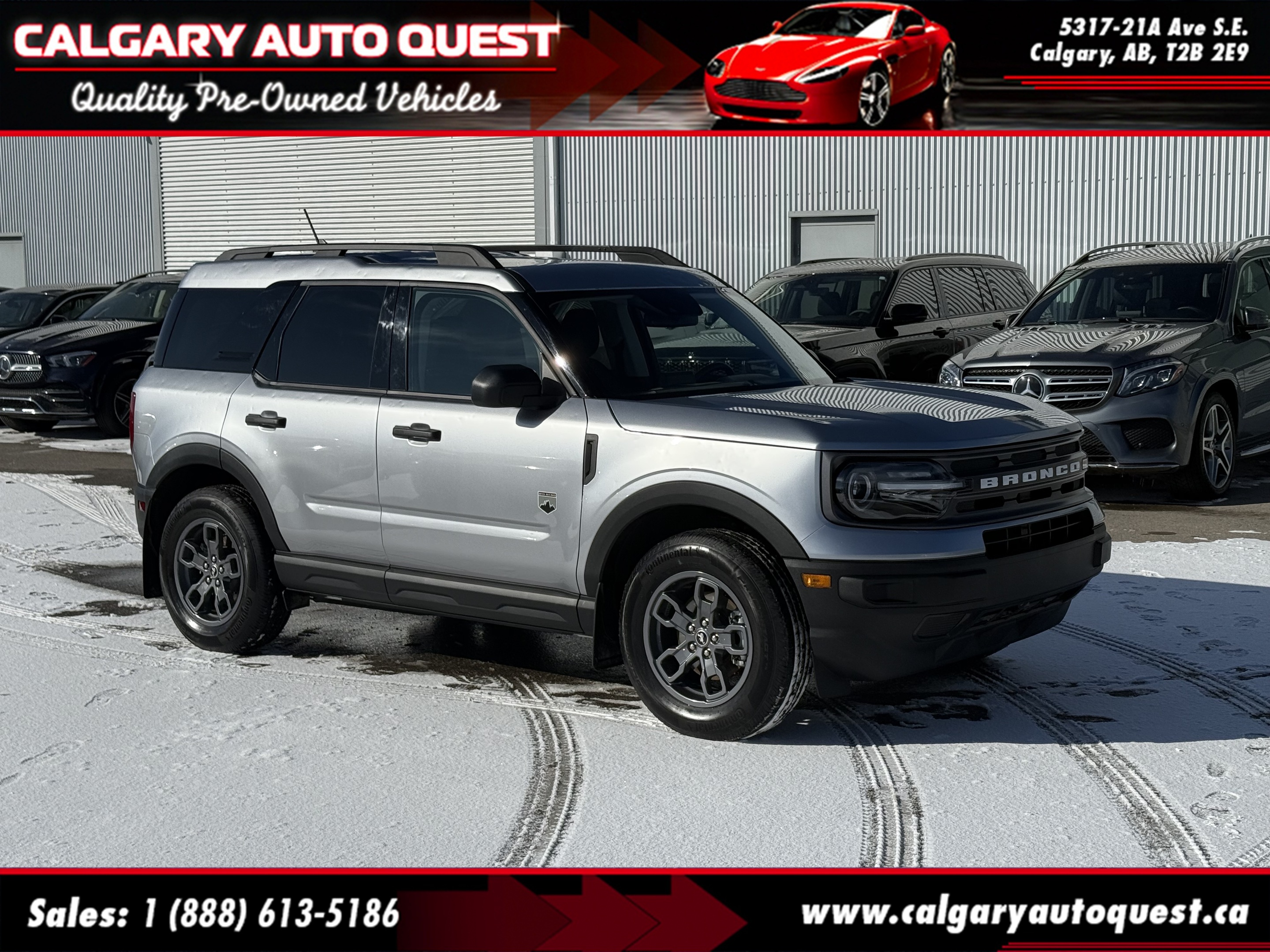 2023 Ford Bronco Sport Big Bend/4x4/BACK UP CAMERA/HAIL SPECIAL 