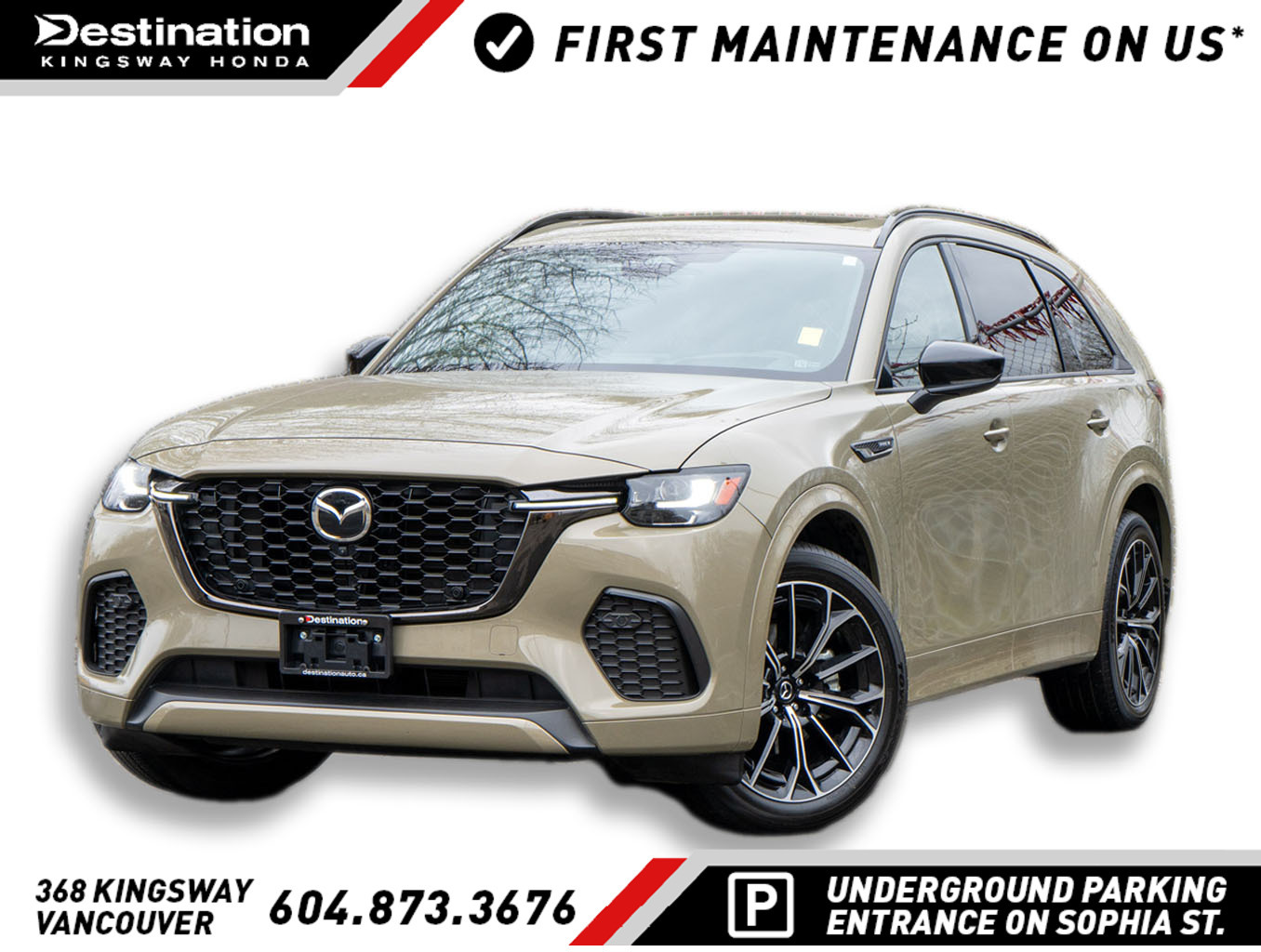 2025 Mazda CX-70 PHEV GT AWD/PLUG IN HYBRID/NO PST