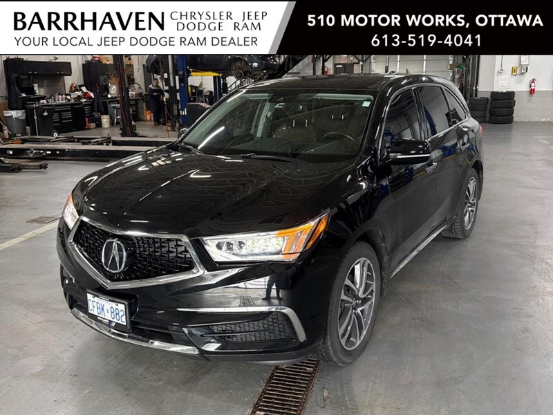 2018 Acura MDX Navi SH-AWD | Low KM's