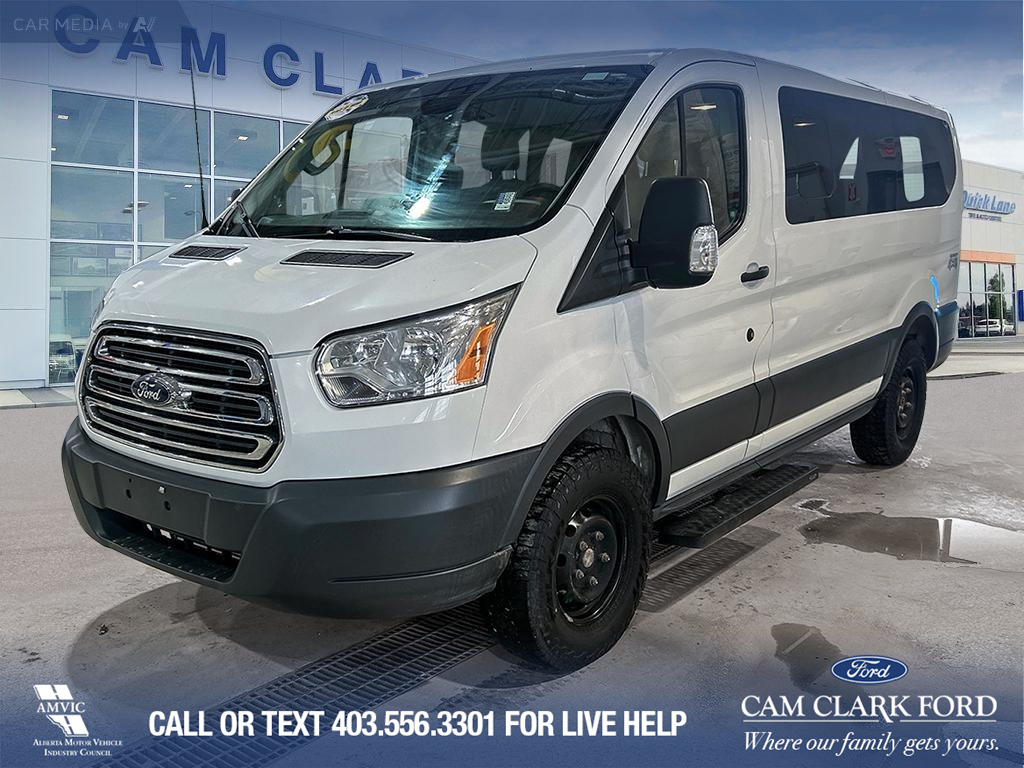 2018 Ford Transit XLT RARE QUIGLEY 4X4 SYSTEM, 8-PASSENGER, TRAILER 