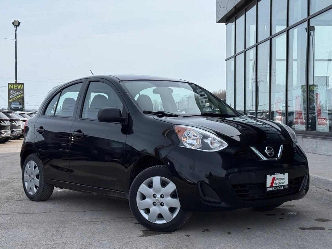 2017 Nissan Micra S MANUAL TRANSMISSION, 1 OWNER, UNDER 10K