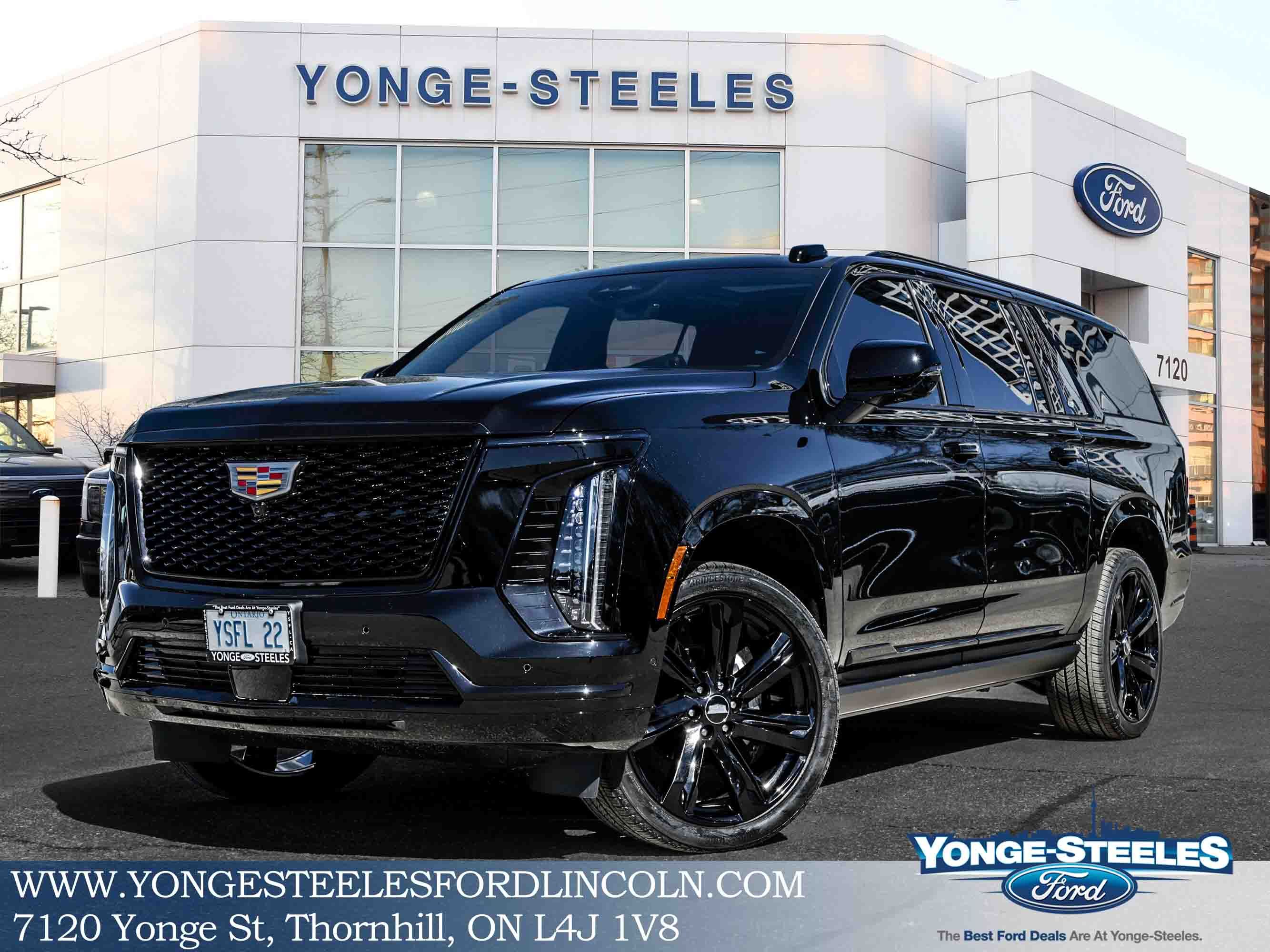 2025 Cadillac Escalade ESV ESV HOOD PPF TINTS PAINT CORRECTION LIKE NEW