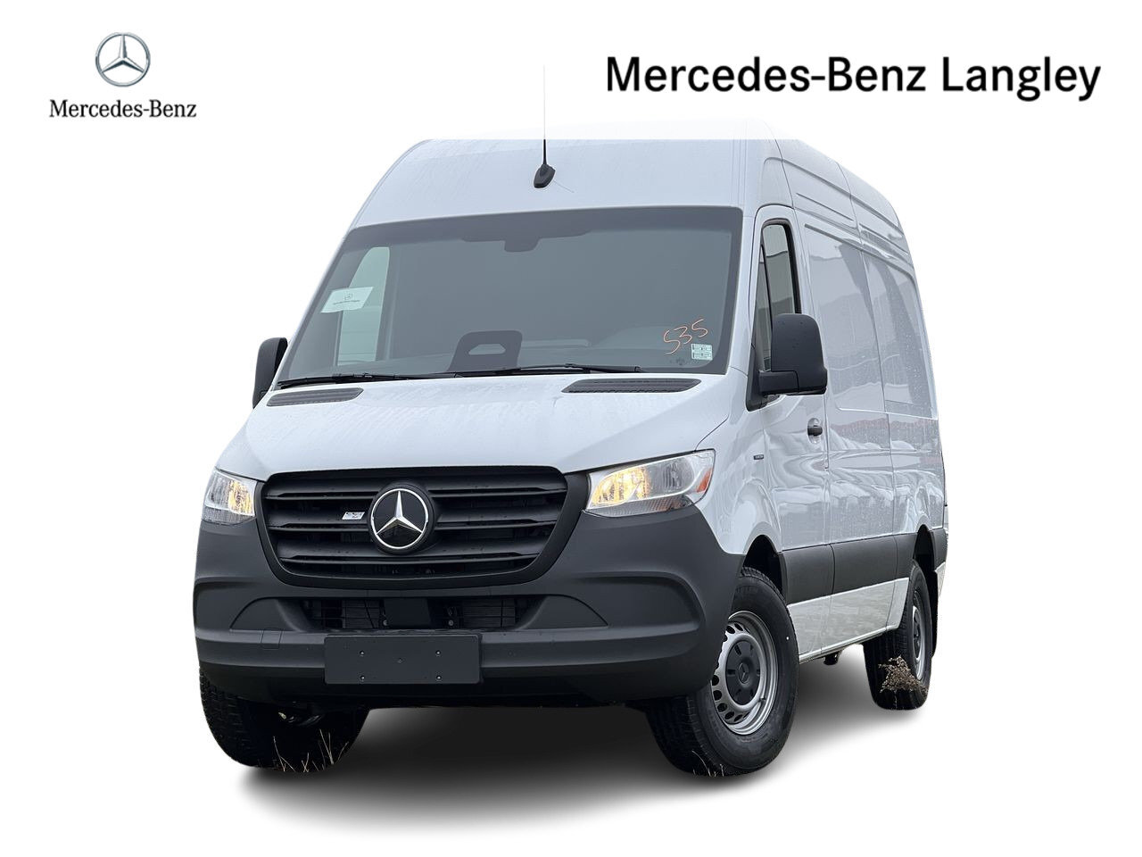 2025 Mercedes-Benz eSprinter Cargo Van 144 Wheelbase High Roof RWD Premium Package | Navi