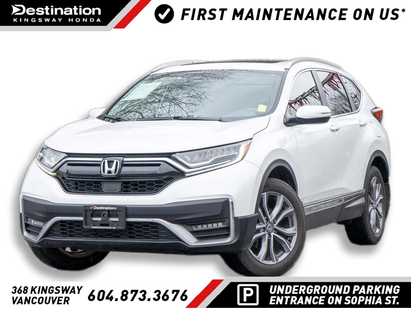 2022 Honda CR-V Touring AWD/TOP TRIM/LEATHER/NAVI/PANA ROOF