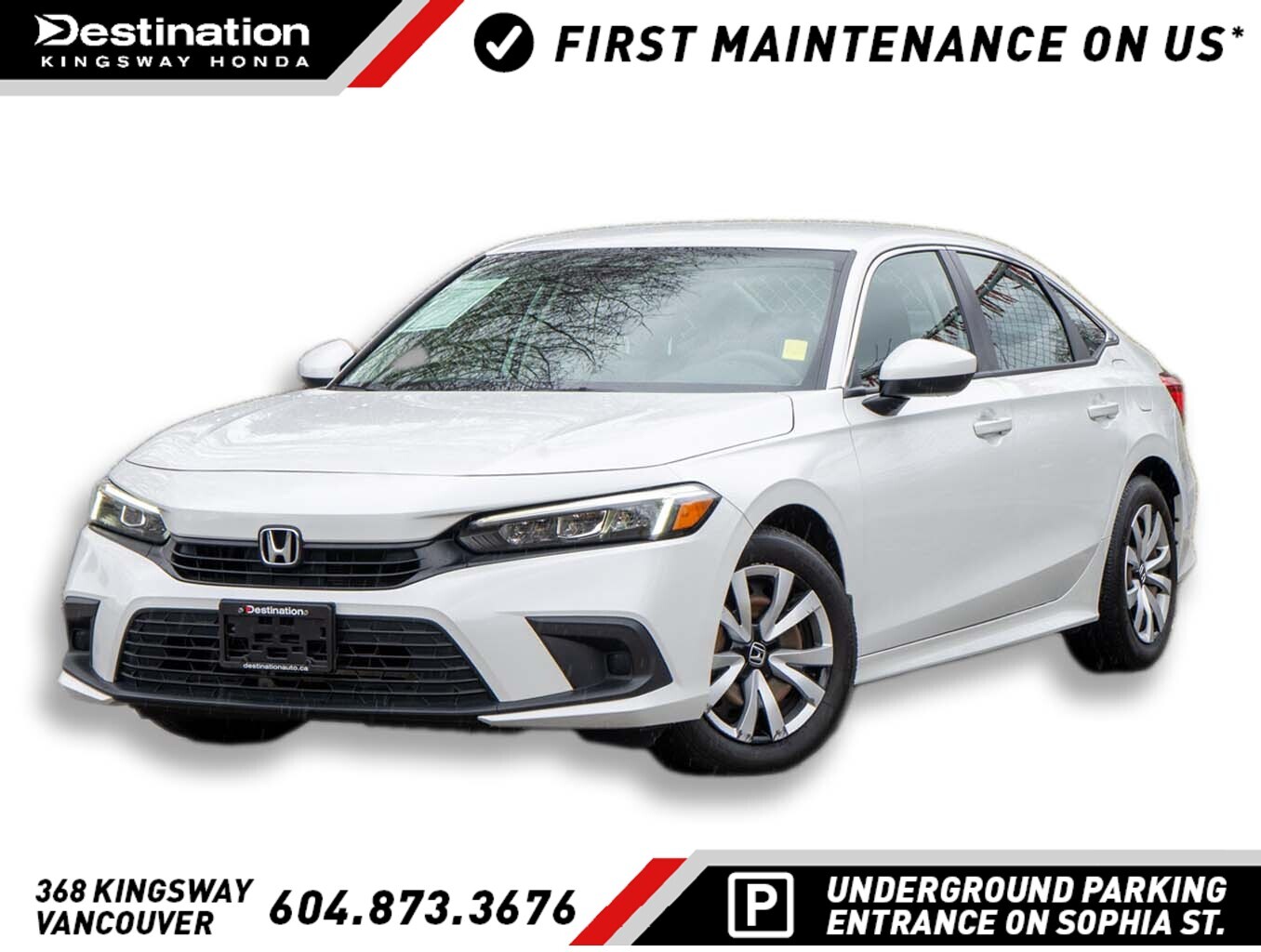 2022 Honda Civic LX/SEDAN/LOCAL/RELIABLE/LOW KMS