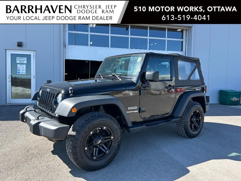 2018 Jeep Wrangler Sport 4x4 | 6 Speed Manual | AC