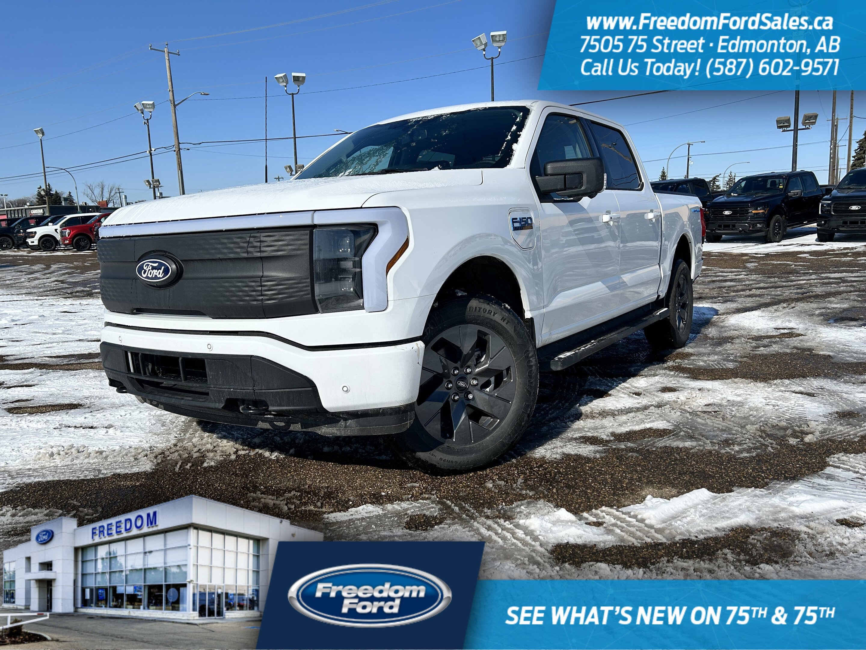 2025 Ford F-150 Lightning Flash | 312A | 4X4 | SuperCrew 145