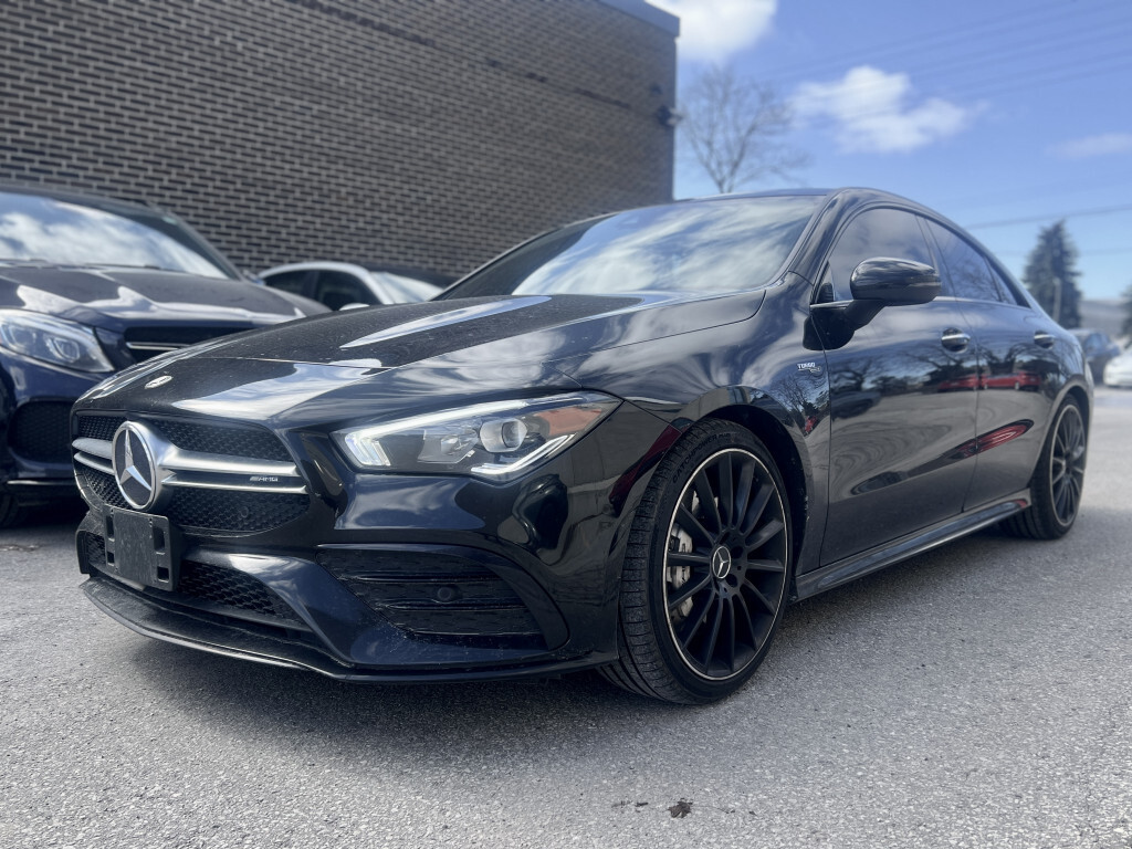 2021 Mercedes-Benz CLA-Class AMG CLA35 / AMG Night Pkg / AMG Drivers Pkg / Red 