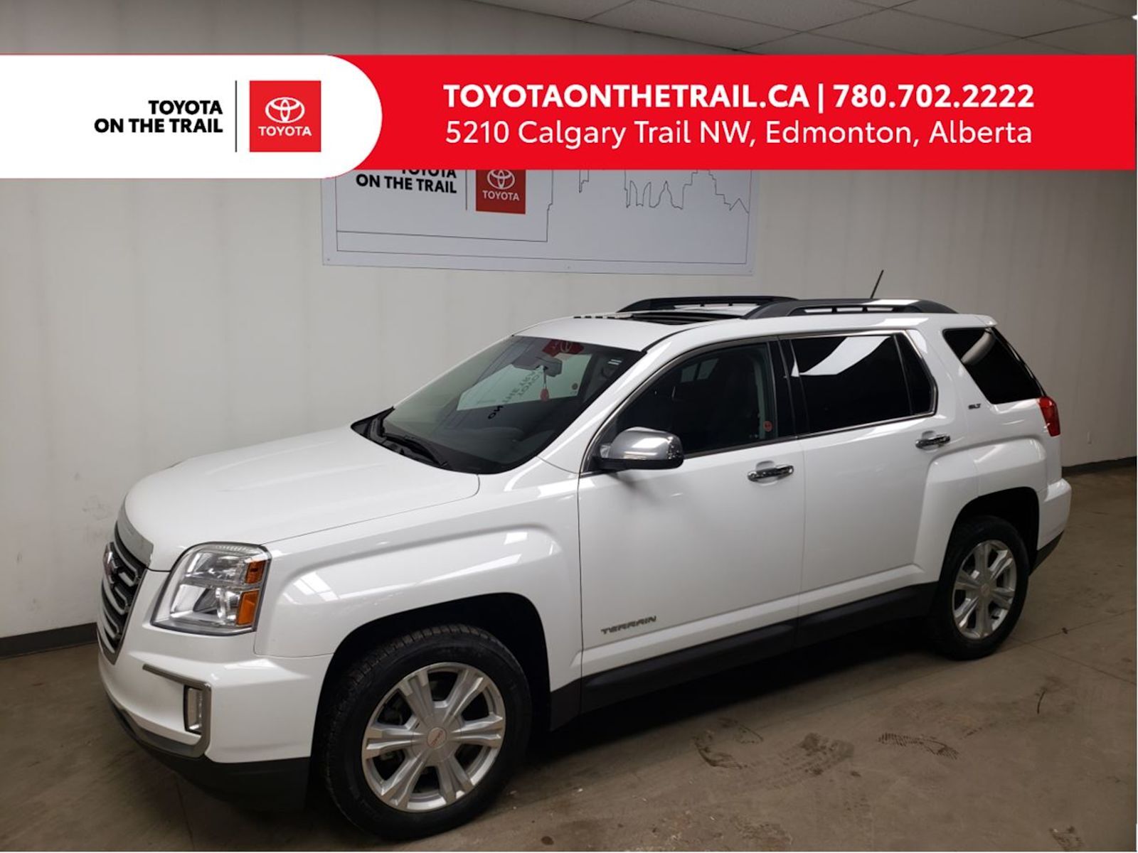 2017 GMC Terrain SLT; LEATHER, AWD, SUNROOF, HEATED SEATS, REMOTE S