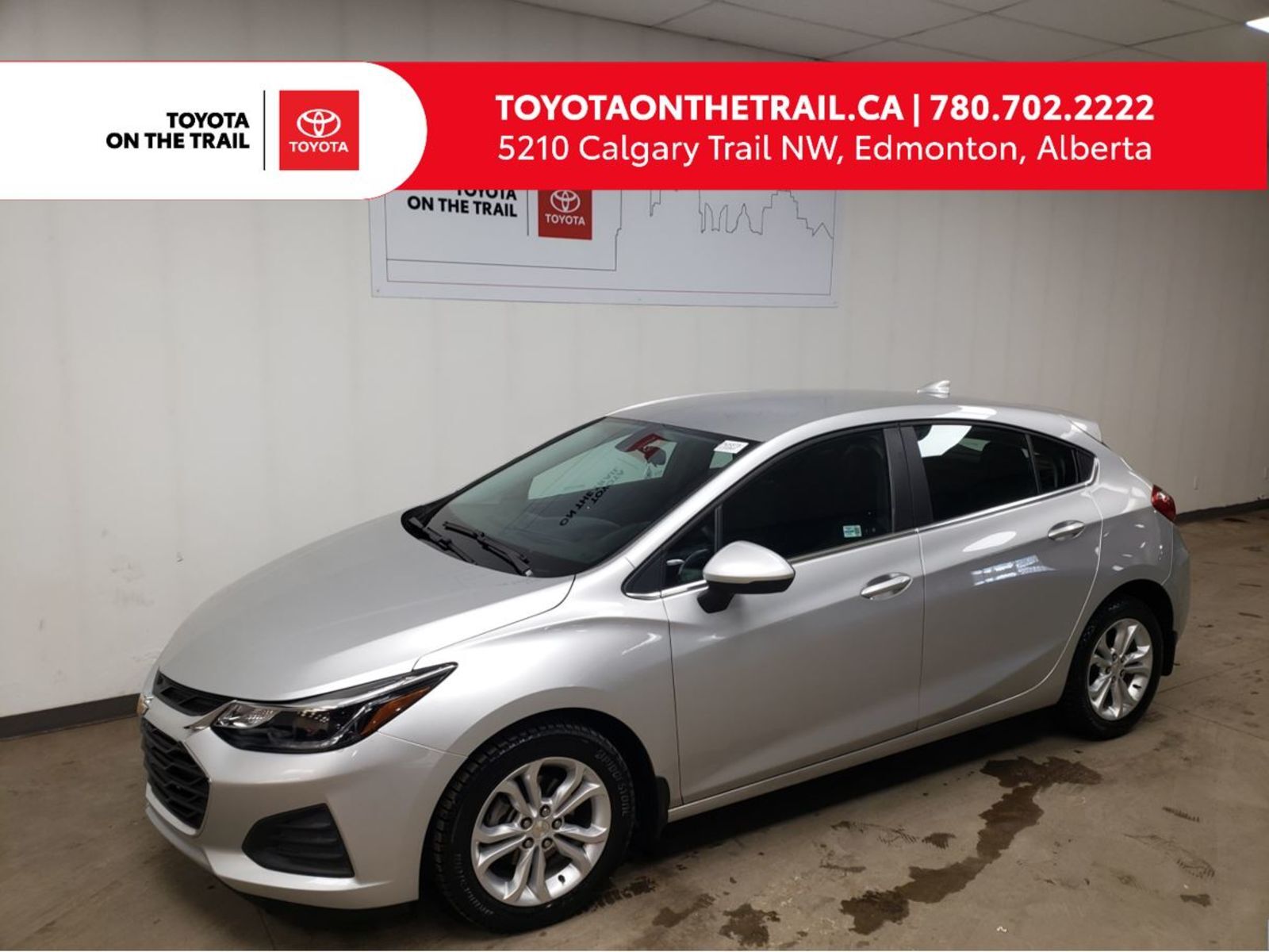 2019 Chevrolet Cruze LT; WINTER TIRES, SMART KEY, 3M, HEATED SEATS, A/C