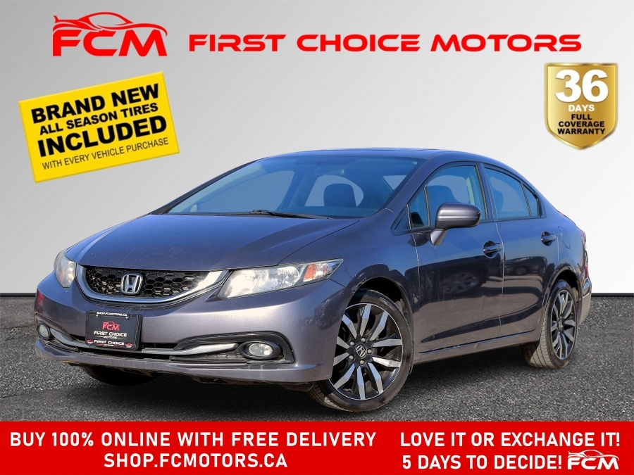 2015 Honda Civic TOURING ~AUTOMATIC, FULLY CERTIFIED WITH WARRANTY!
