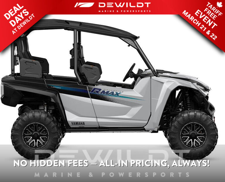 2024 Yamaha Wolverine RMAX4 1000 LE 