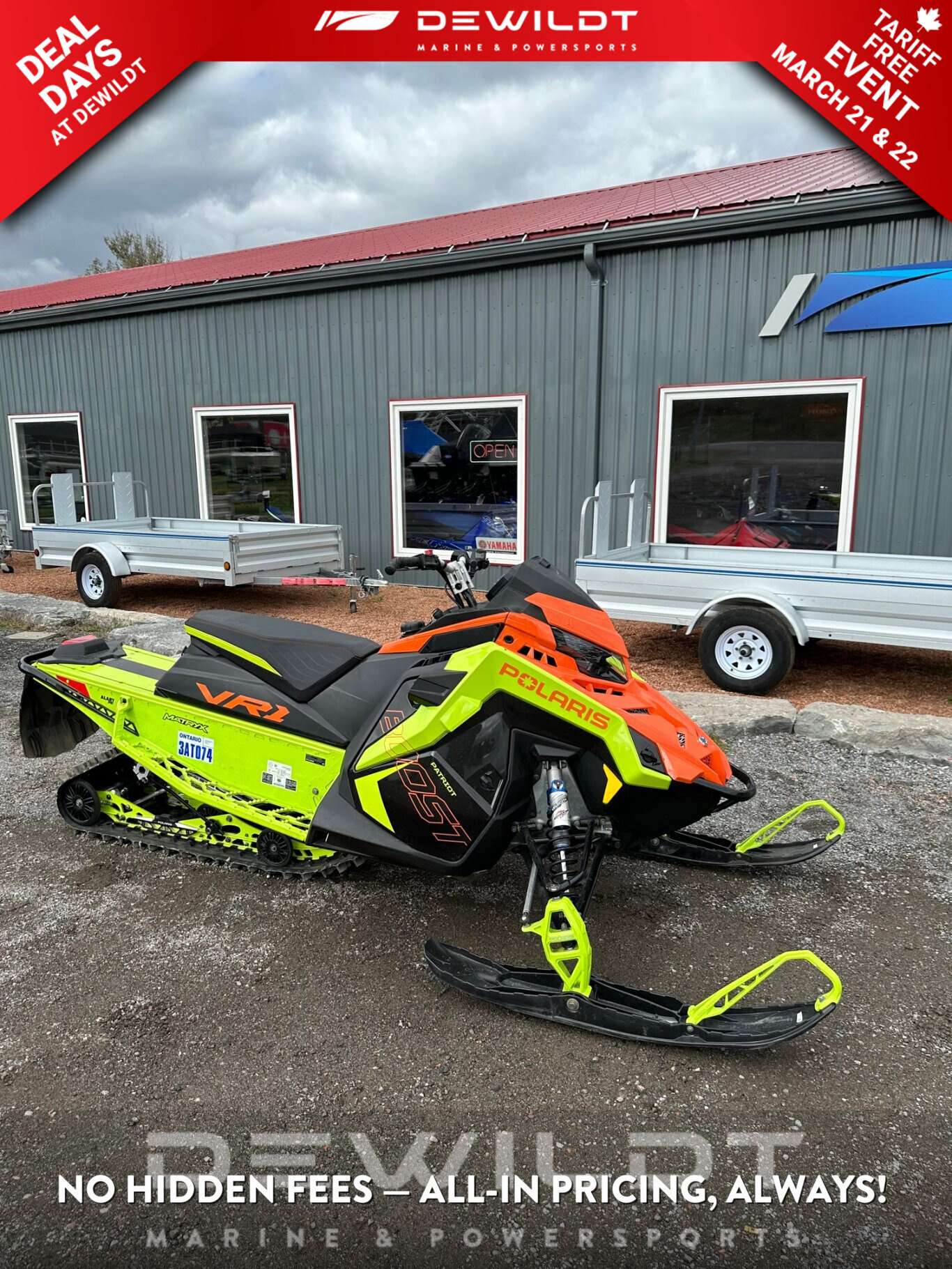2023 Polaris INDY VR1 Patriot Boost INDY VR1 129 