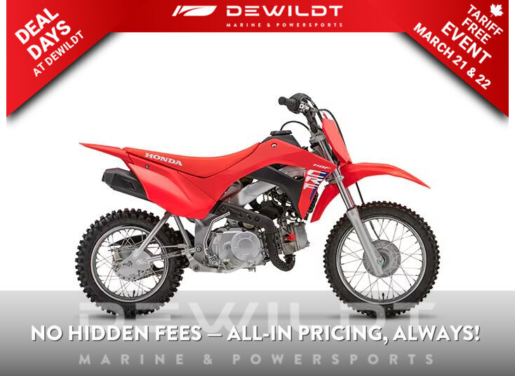 2024 Honda CRF110F 
