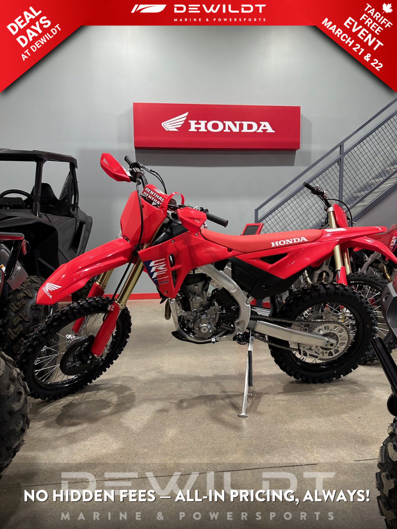 2025 Honda CRF250RX 
