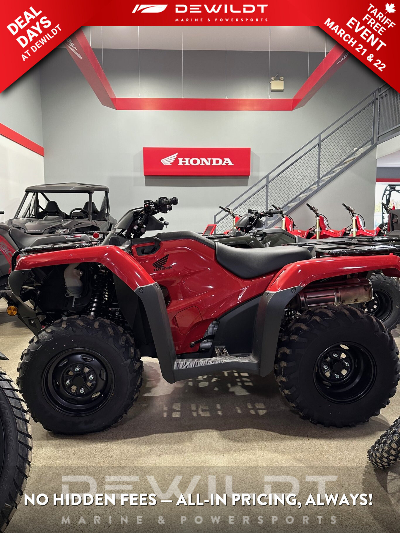 2025 Honda Rancher TRX420 