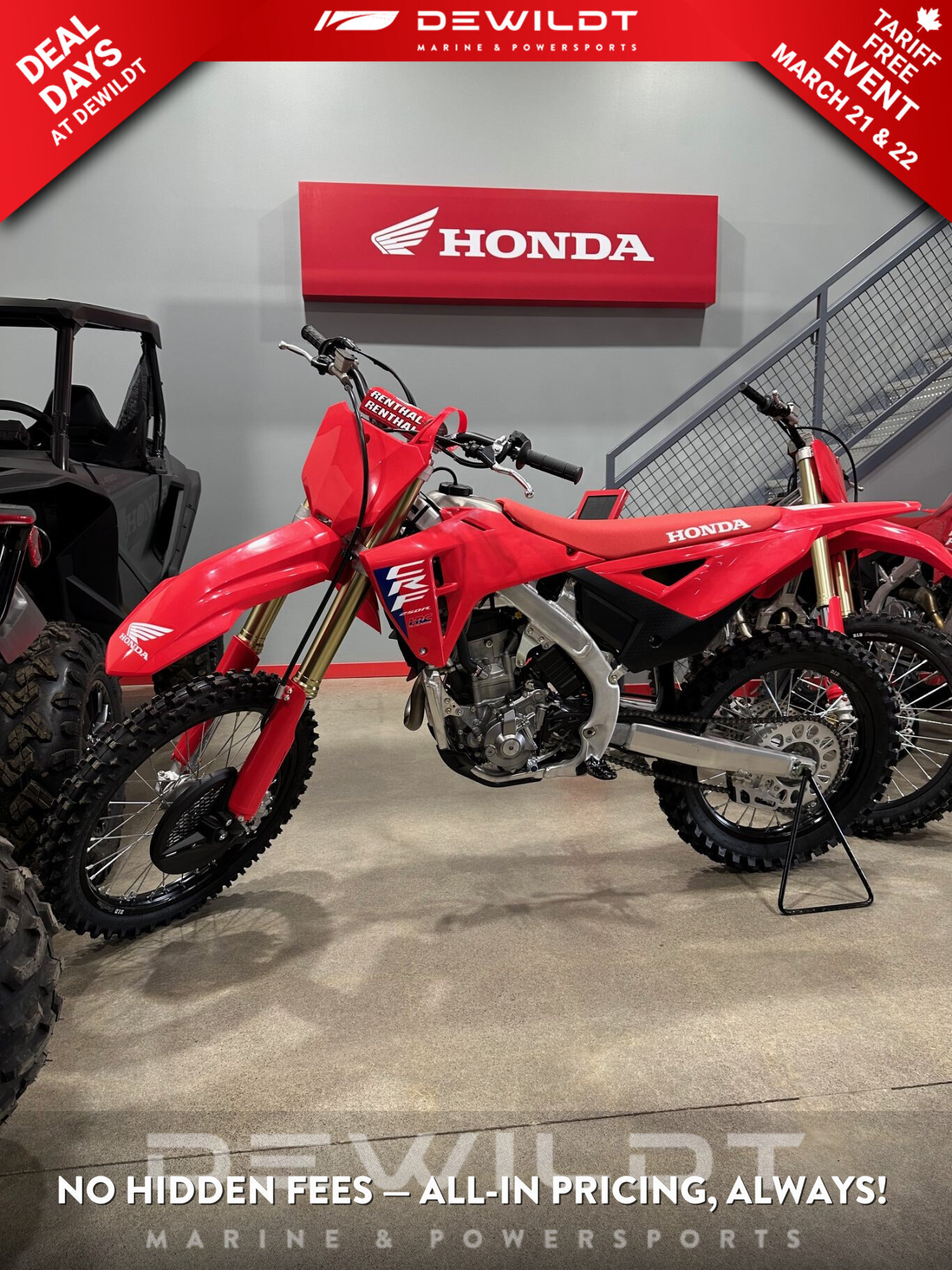 2025 Honda CRF250R 