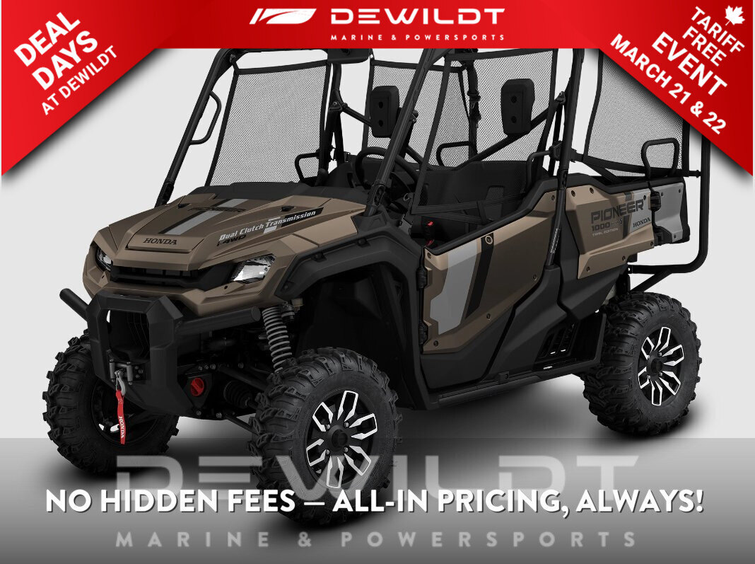2024 Honda Pioneer 1000-5P DLX TRAIL EDITION 
