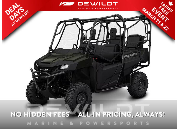 2025 Honda Pioneer 700-4P DLX 