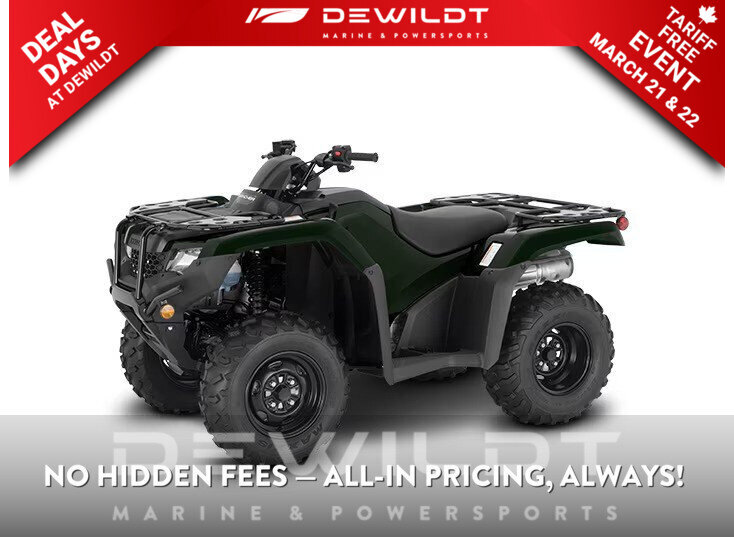 2025 Honda Rancher TRX420 
