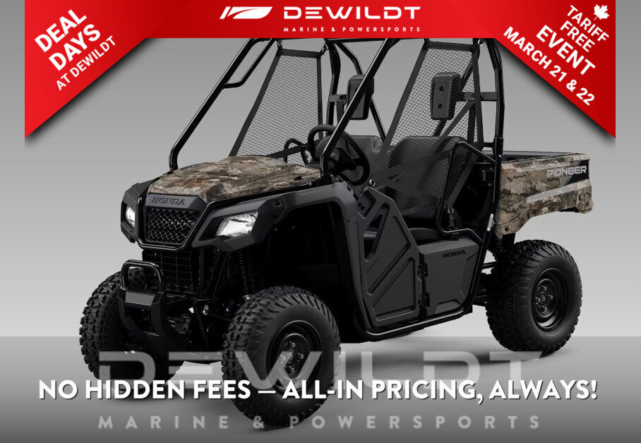 2025 Honda Pioneer 520 