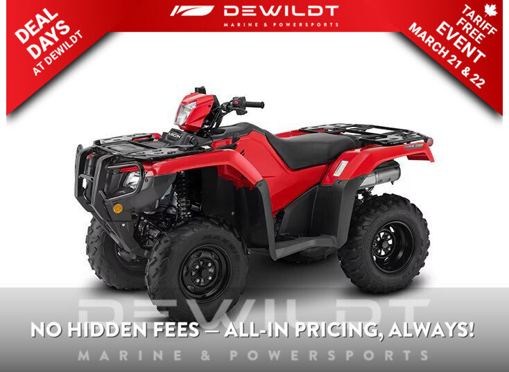 2025 Honda TRX520 Rubicon DCT IRS EPS 