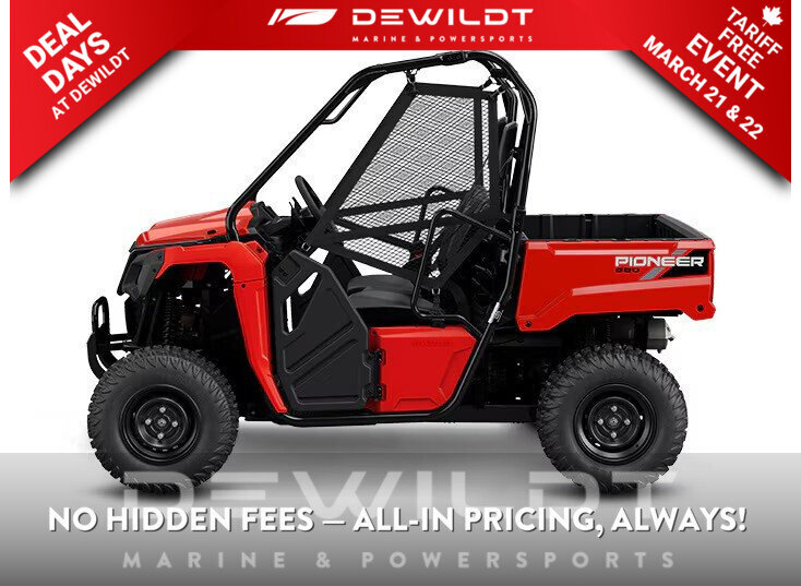2025 Honda Pioneer 520 