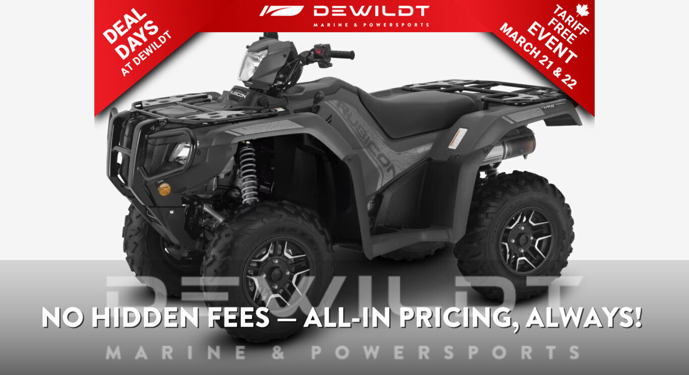 2025 Honda TRX520 Rubicon DCT Deluxe 