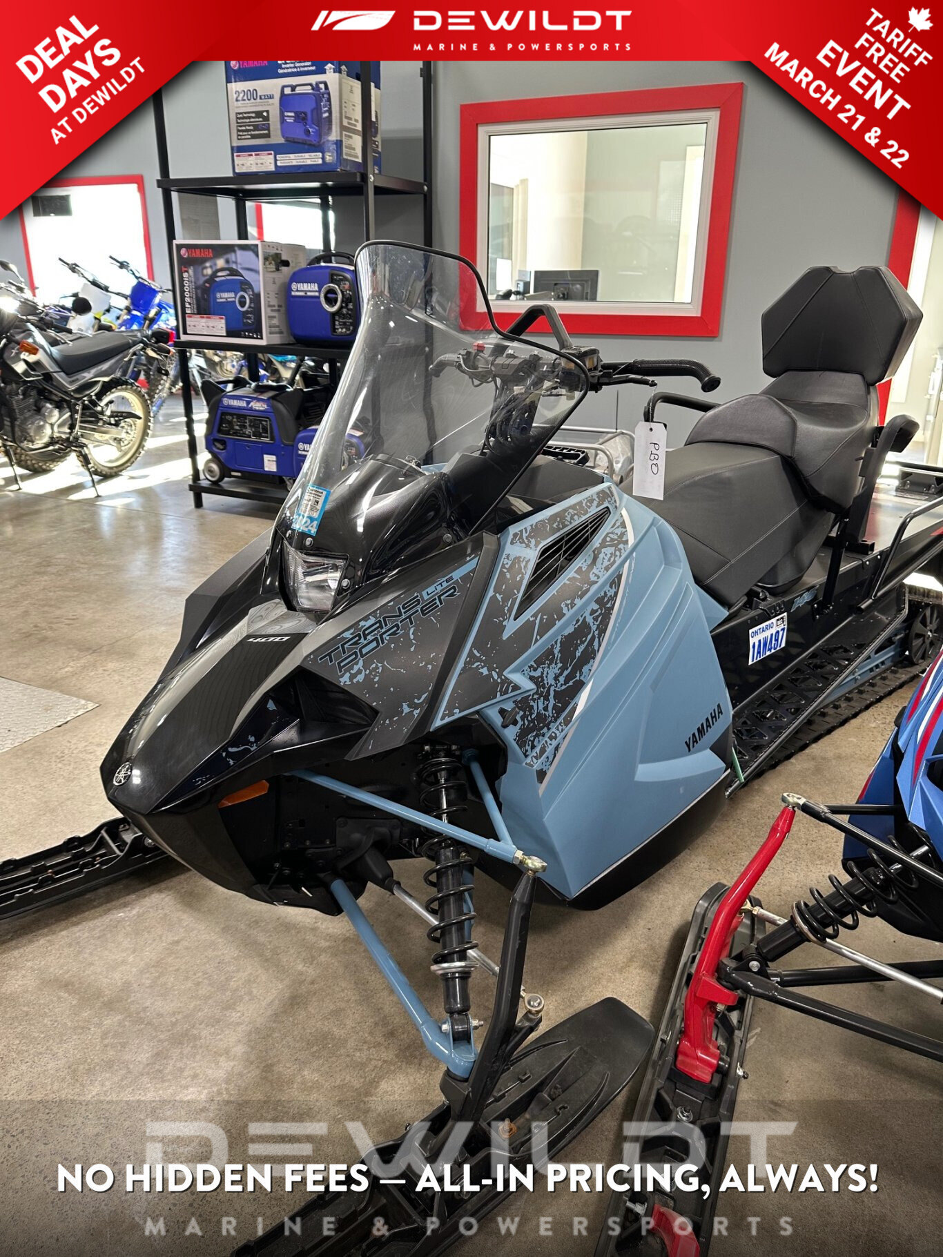 2023 Yamaha Transporter LITE 2-UP 