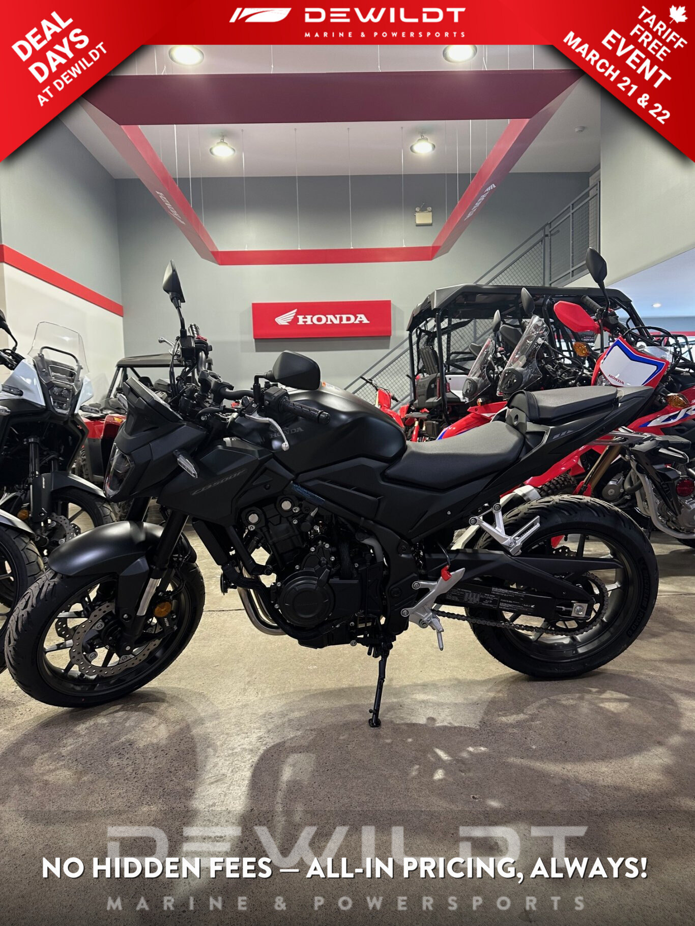2025 Honda CB500F ABS 