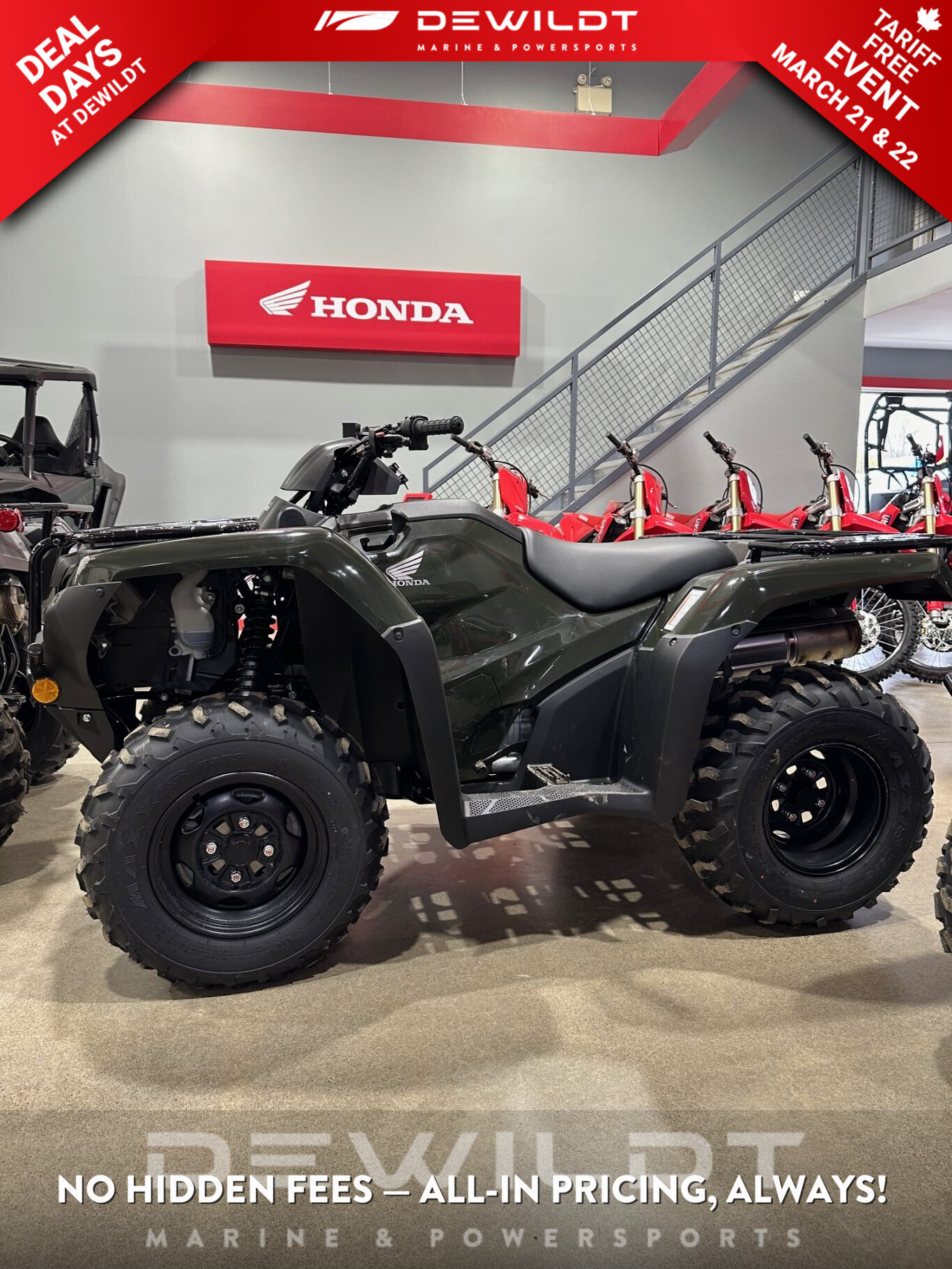 2025 Honda Rancher TRX420 