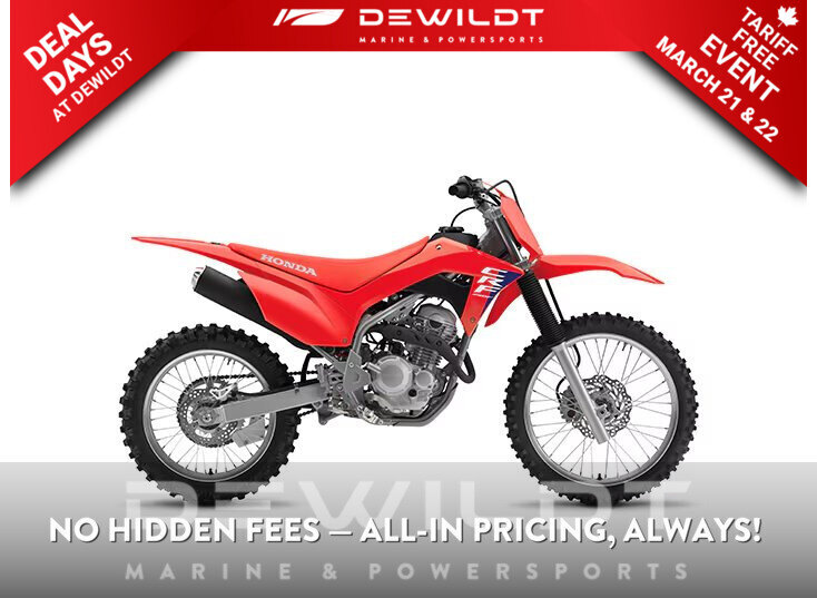 2025 Honda CRF250F 