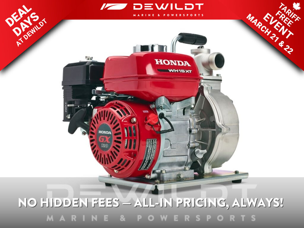 Honda WH15XTC High Pressure Pump 
