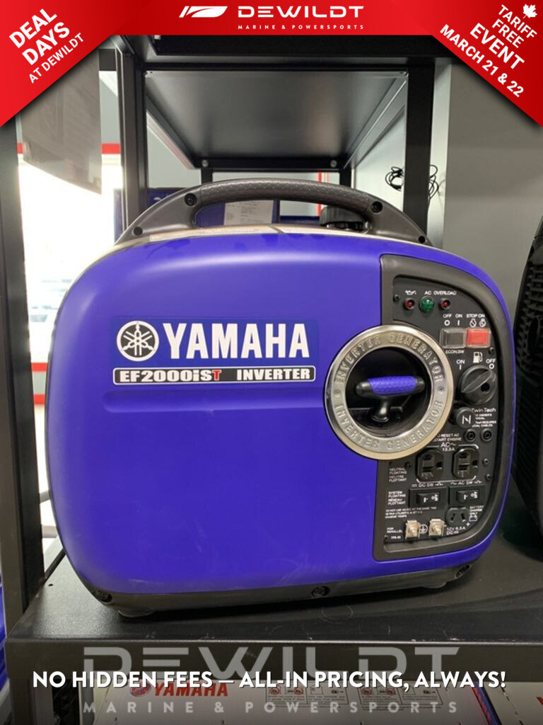 2022 Yamaha Inverter Series EF2000IST 
