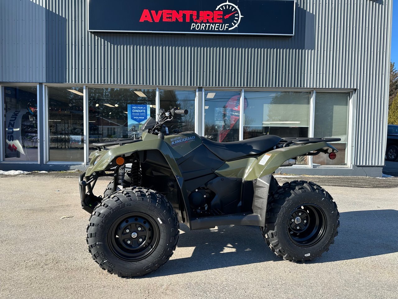 2024 Suzuki KingQuad 400 300$ de rabais 3 Garantie SEMI-AUTOMATIQUE