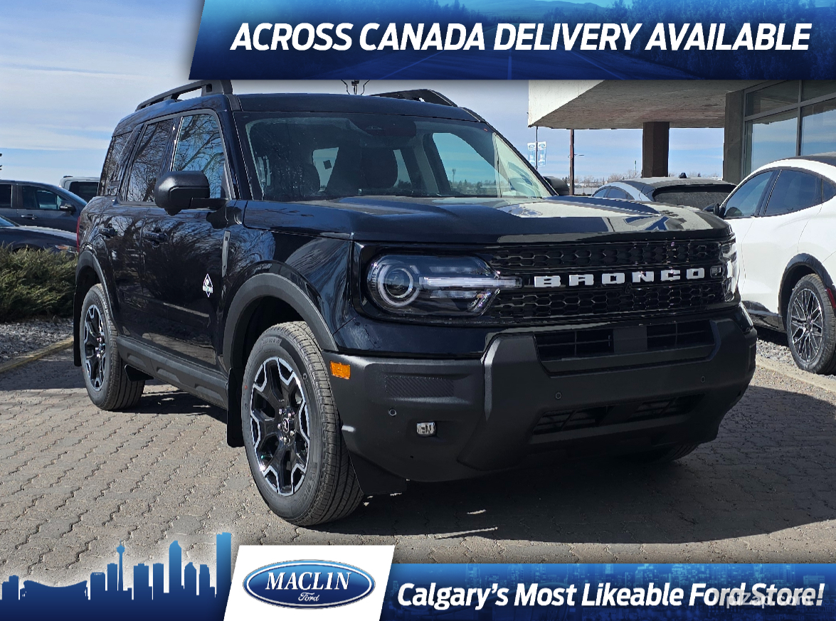 2025 Ford Bronco Sport OUTER BANKS | TECH PKG | POWER MOONROOF | BLIS