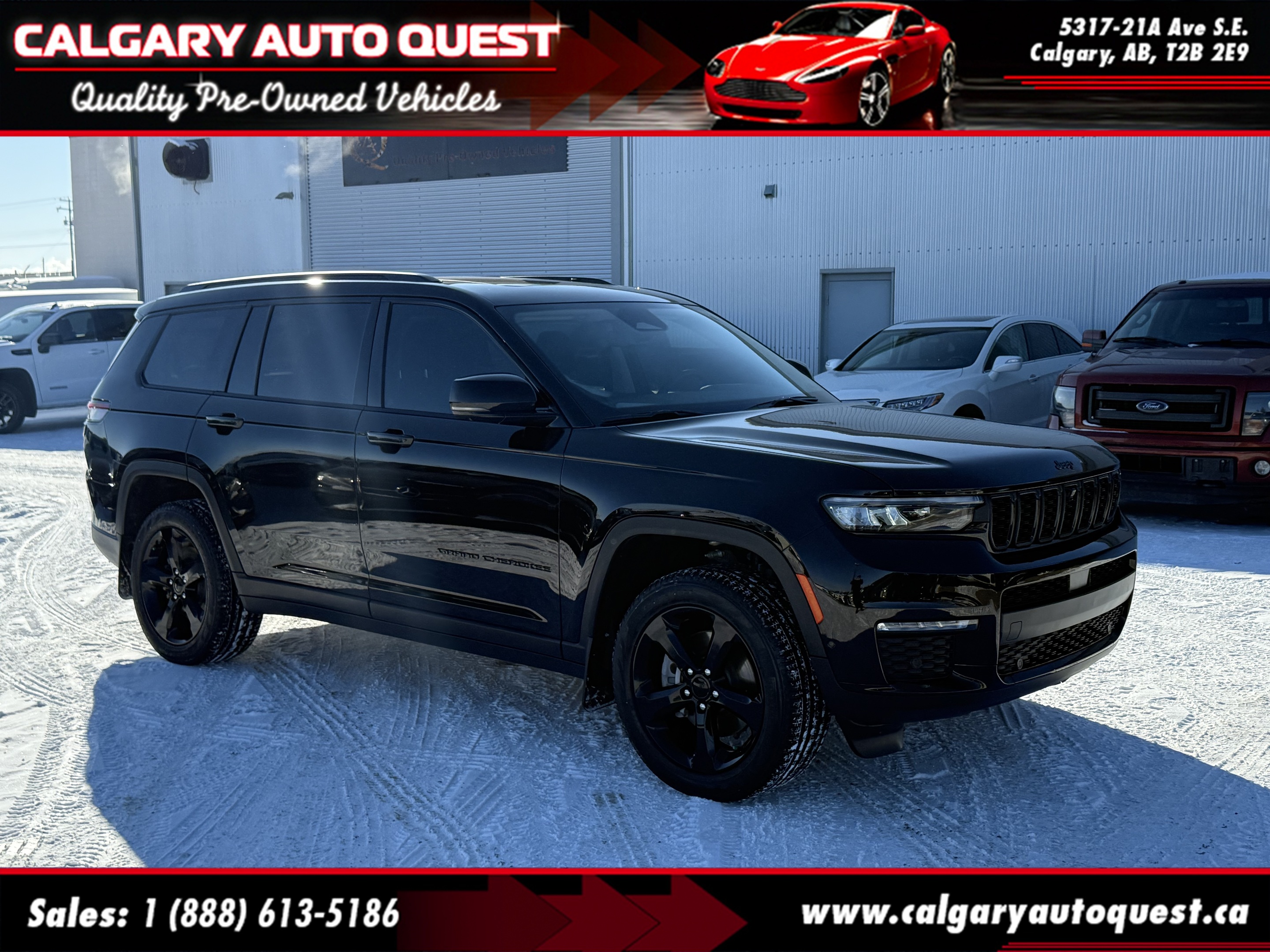 2024 Jeep Grand Cherokee L Limited 4x4 NAVI/BCAM/LEATHER/ROOF/3RD ROW