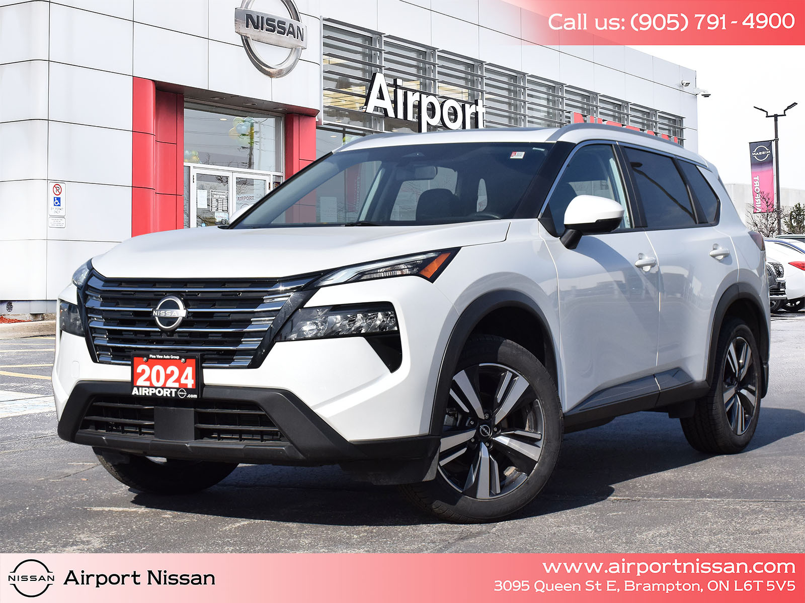 2024 Nissan Rogue AWD SV Premium Pkg/Leatherette/Panoramic roof 