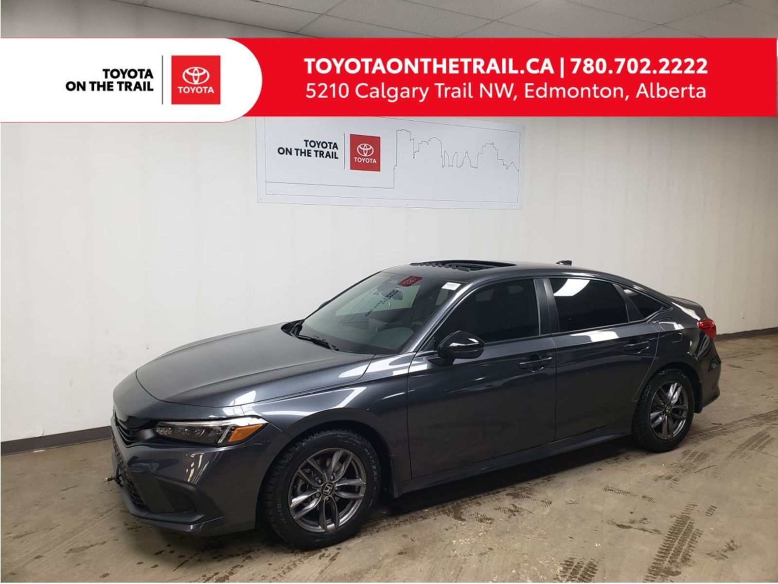 2022 Honda Civic Sedan SPORT; SUNROOF, REMOTE STARTER, HEATED SEATS/WHEEL