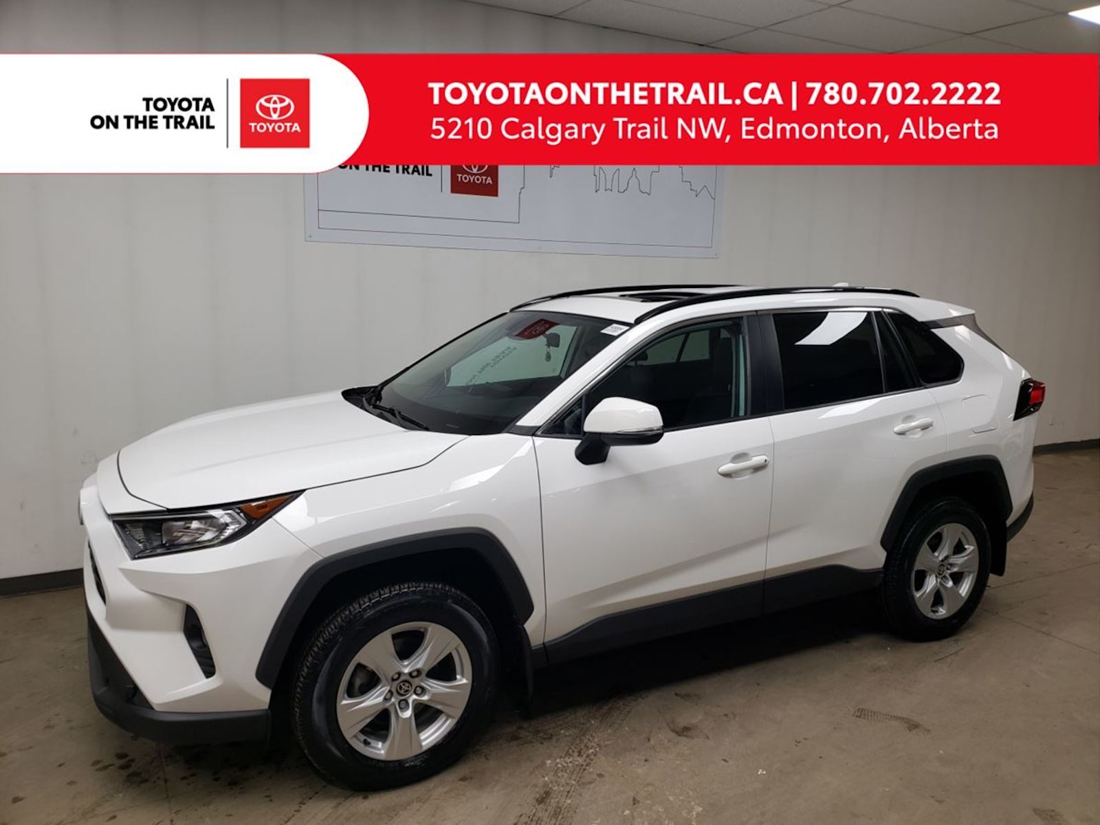 2021 Toyota RAV4 XLE AWD; SUNROOF, REMOTE STARTER, SMART KEY, SAFET
