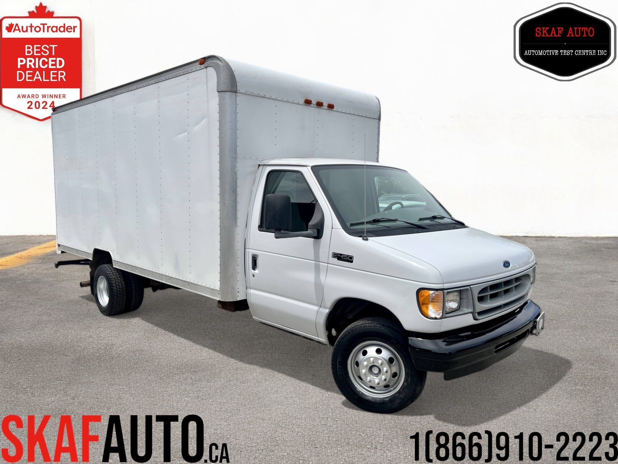 2002 Ford Econoline 16 FT BOX! 7.3L DIESEL! LOW KM! ONE OWNER!