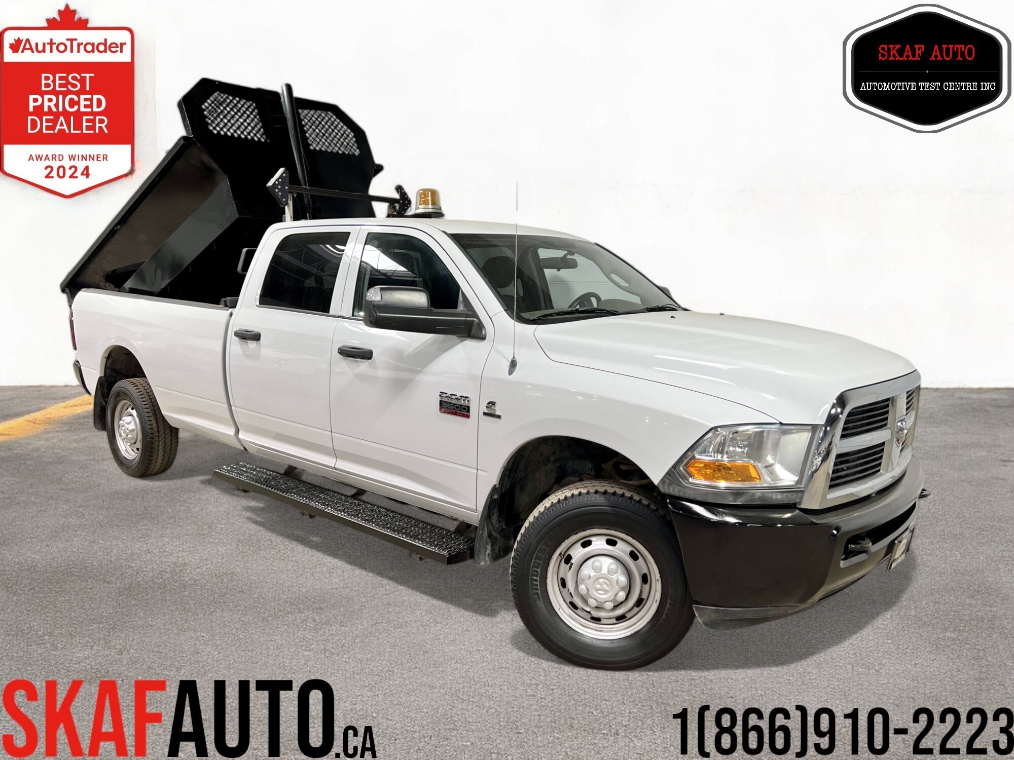 2010 Ram 3500 DIESEL! 4X4! CREW CAB! 8FT LONG BOX! DUMP INSERT!