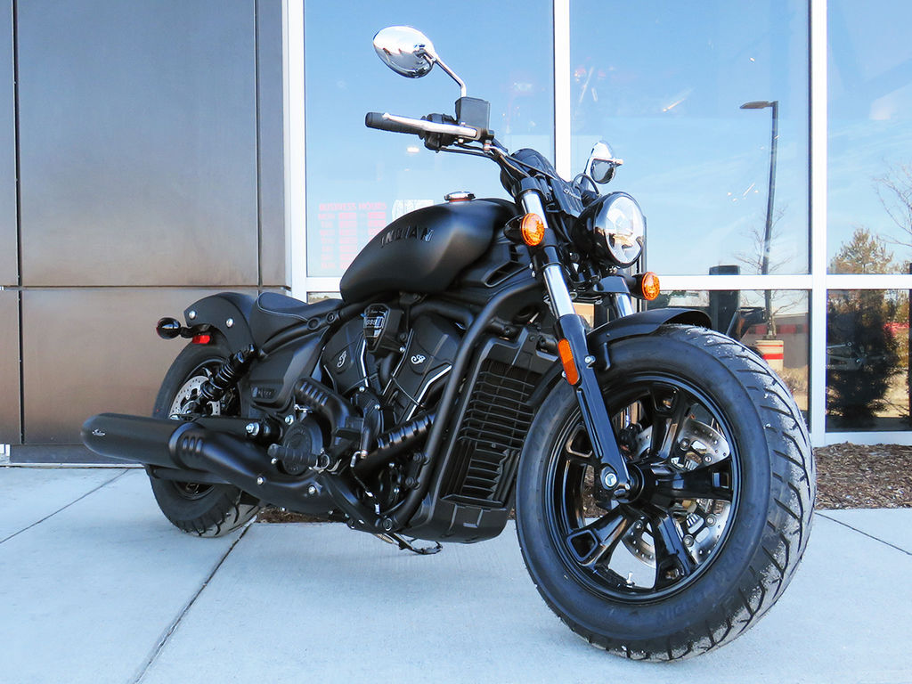 2025 Indian Motorcycles Scout® Sixty Bobber Limited Black Smoke 